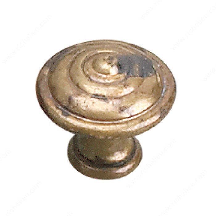 Richelieu 24499 Traditional Brass Knob