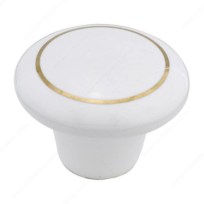 Richelieu BP14230130 Eclectic Ceramic Knob