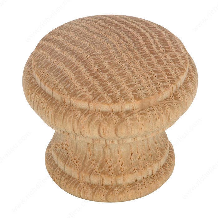 Richelieu BP0545425 Eclectic Wood Knob