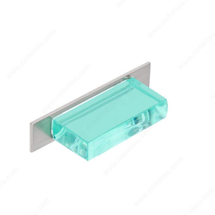 Richelieu 21722195 Modern Acrylic and Metal Pull