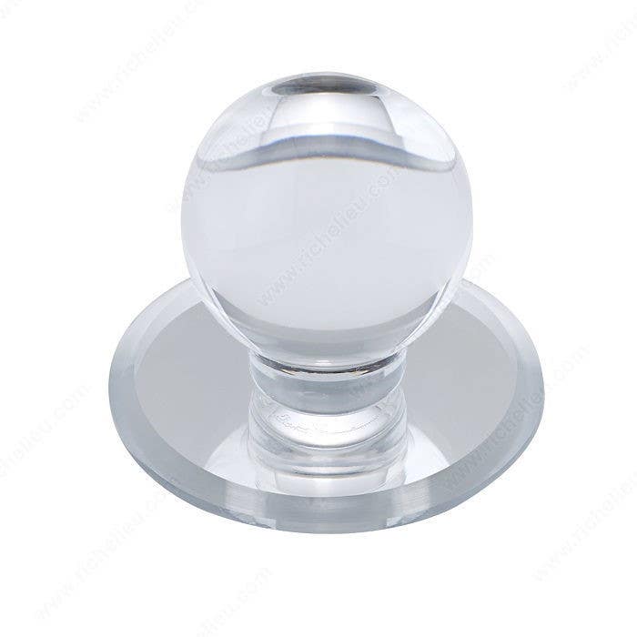 Richelieu BP50311 Modern Acrylic Knob