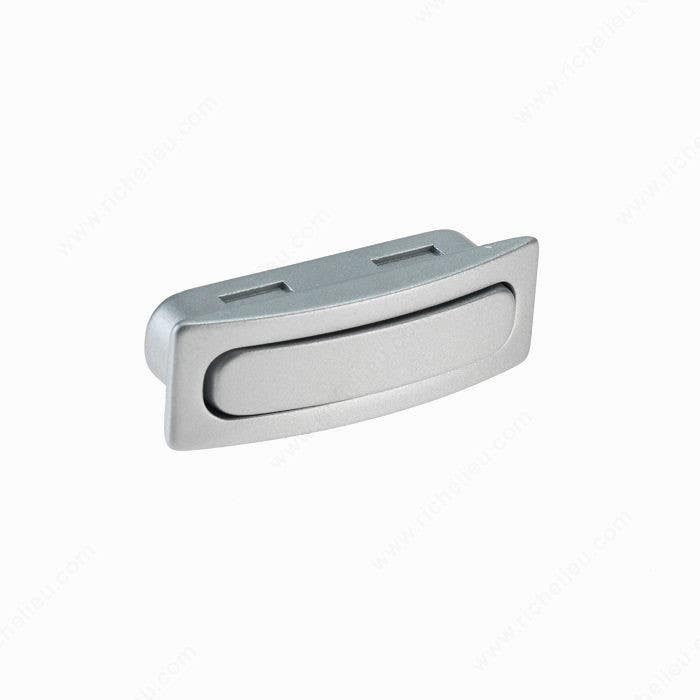 Richelieu BP721171 Modern Recessed Metal Pull