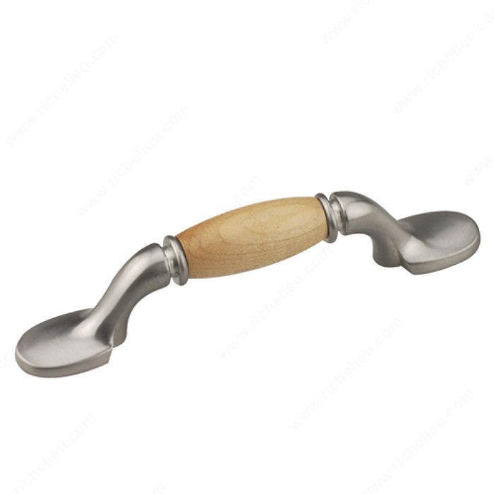 Richelieu 412 Eclectic Wood and Metal Pull