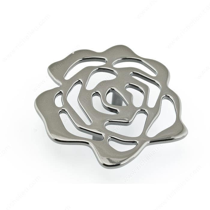 Richelieu 5163100091 Modern Metal Flower Knob