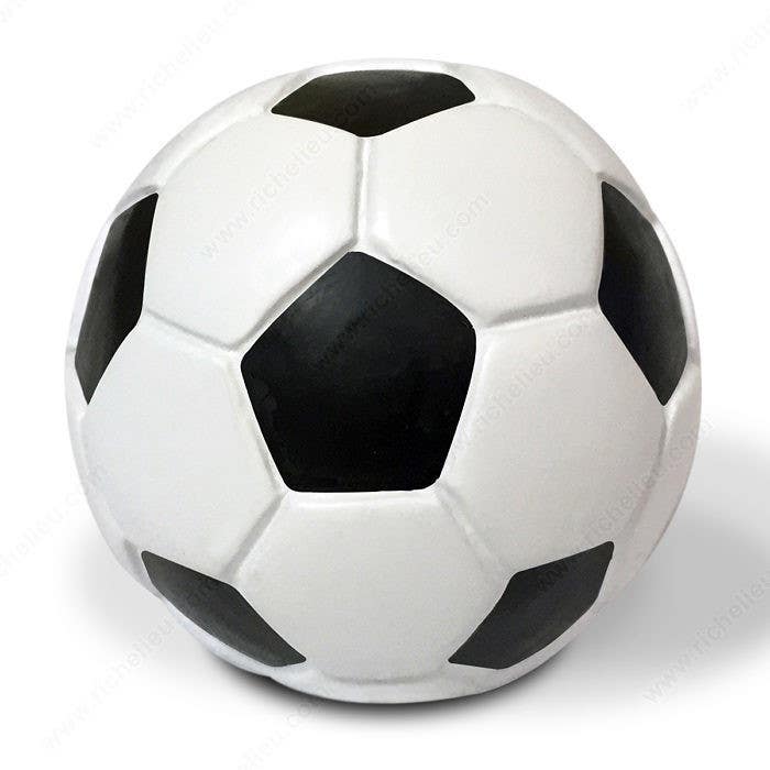 Richelieu BP934700 Eclectic Resin Soccer Knob