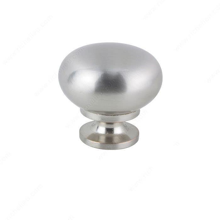 Richelieu 93232195AB Modern Antibacterial Brass Knob