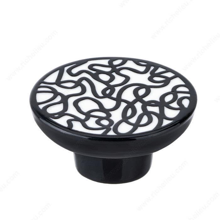 Richelieu 2042803090 Eclectic Porcelain Knob