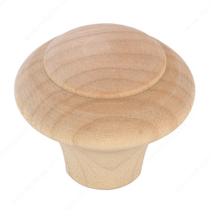 Richelieu BP0 Eclectic Maple Wood Knob