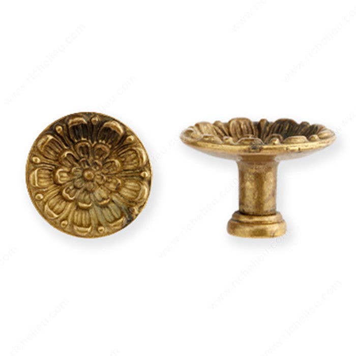 Richelieu 24482031163 Traditional Brass Knob