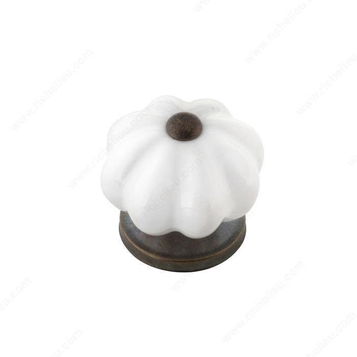 Richelieu BP6643734164 Eclectic Ceramic Knob