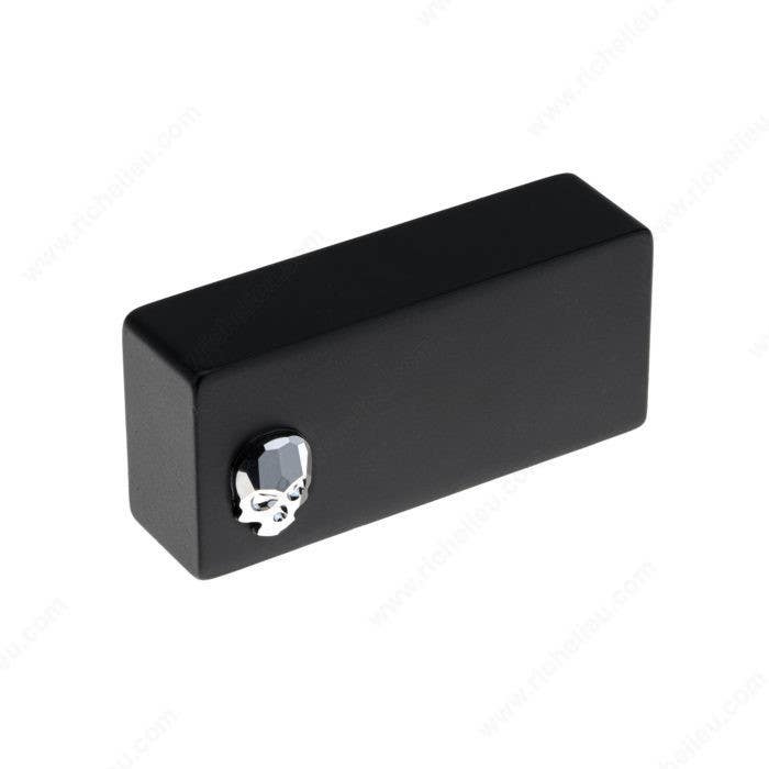 Richelieu 549548 Contemporary Metal and Crystal Pull