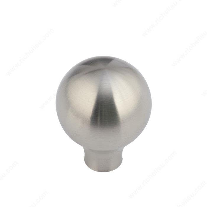 Richelieu EY3382 Modern Stainless Steel Knob