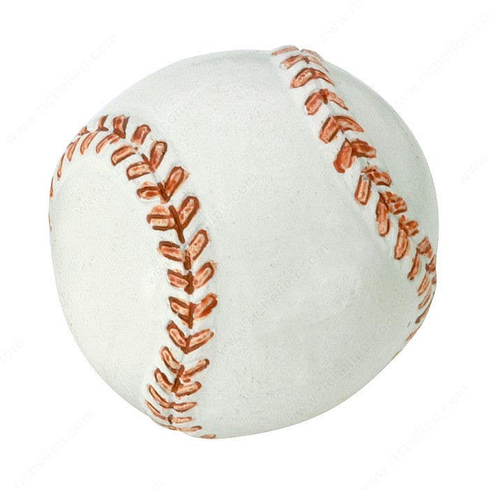 Richelieu BP934900 Eclectic Resin Baseball Knob