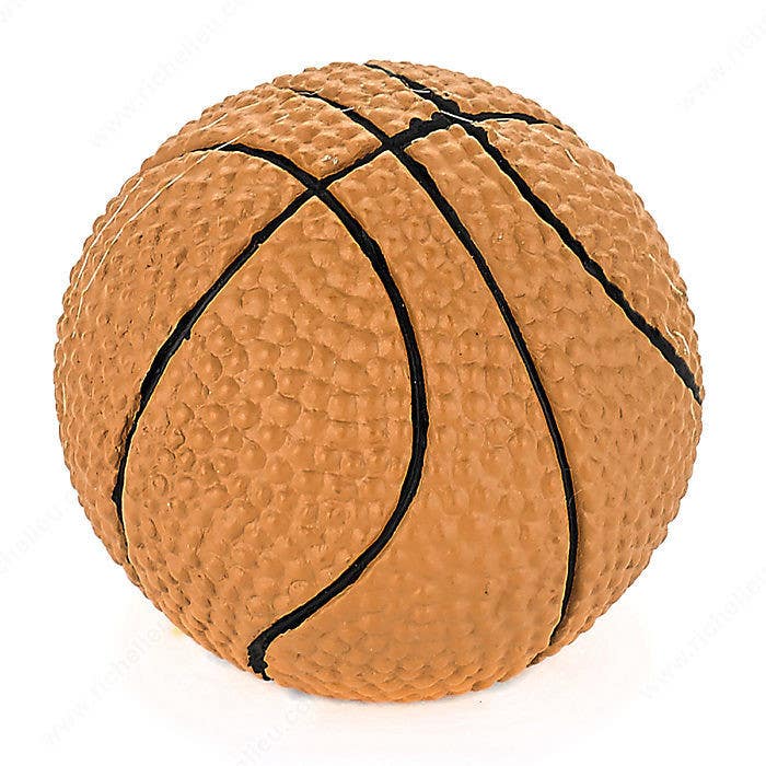Richelieu BP935000 Eclectic Resin Basketball Knob