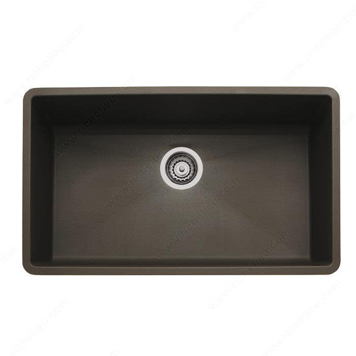 Richelieu 4815U250 Precis U 1 (Single) Blanco Sink