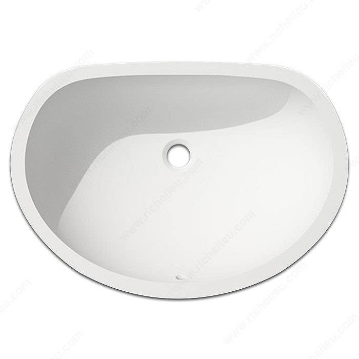 Richelieu MSSBS131BW Oval Meganite Sink