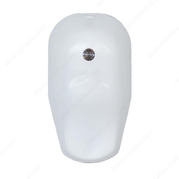 Richelieu MSSBS7813PW Baby Bath Contoured Meganite Sink