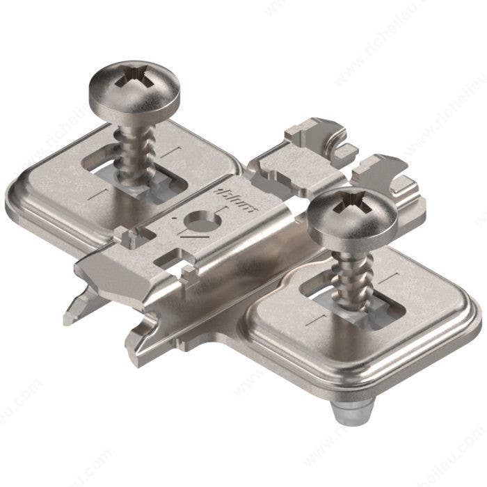 Richelieu 17 BLUM Mounting Plate,Pack of 4