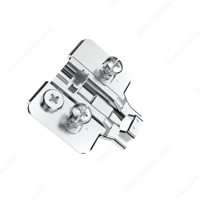 Richelieu RCS010 Mounting Plates with 11.5 mm Expando Dowel and Eccentric Adjustment