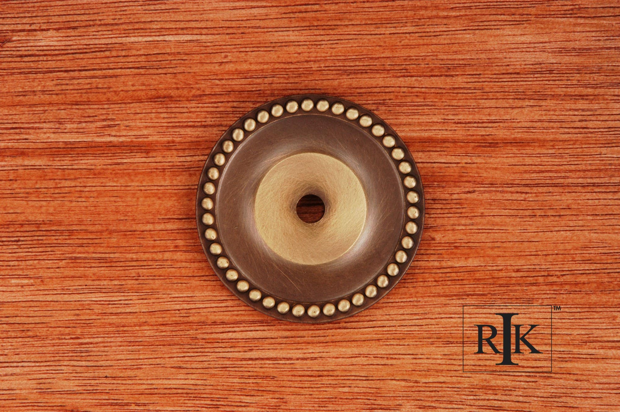 RKI BP 7822 Beaded Single Hole Backplate