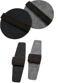 Expanded Technologies WRAP Wrap-Around Floor Savers For Cantilever Style Chairs