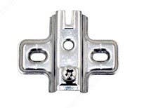 Richelieu RSL00140170 RSL Stainless Steel Mounting Plates - Screw-in