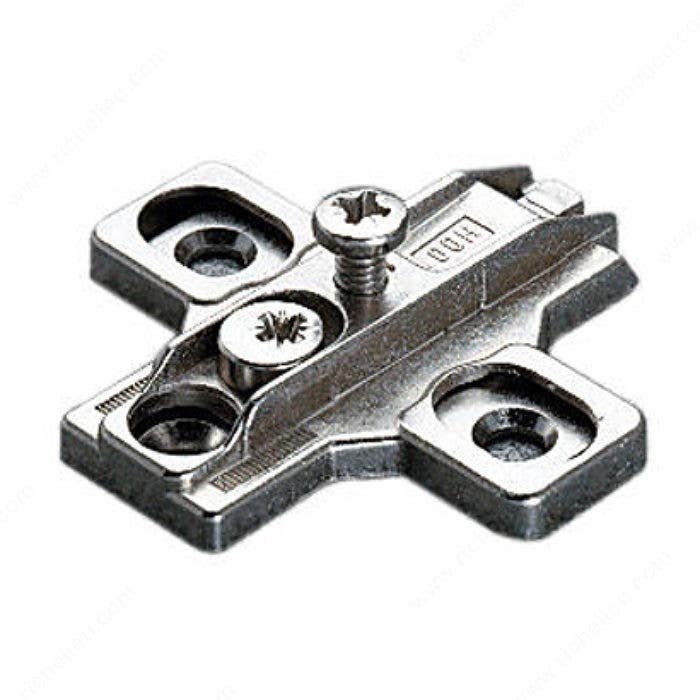 Richelieu H00B2R Slide-on Plates with Cam Height Adjustment