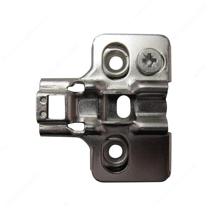 Richelieu 77253202 Mounting Plate for Integra Hinge