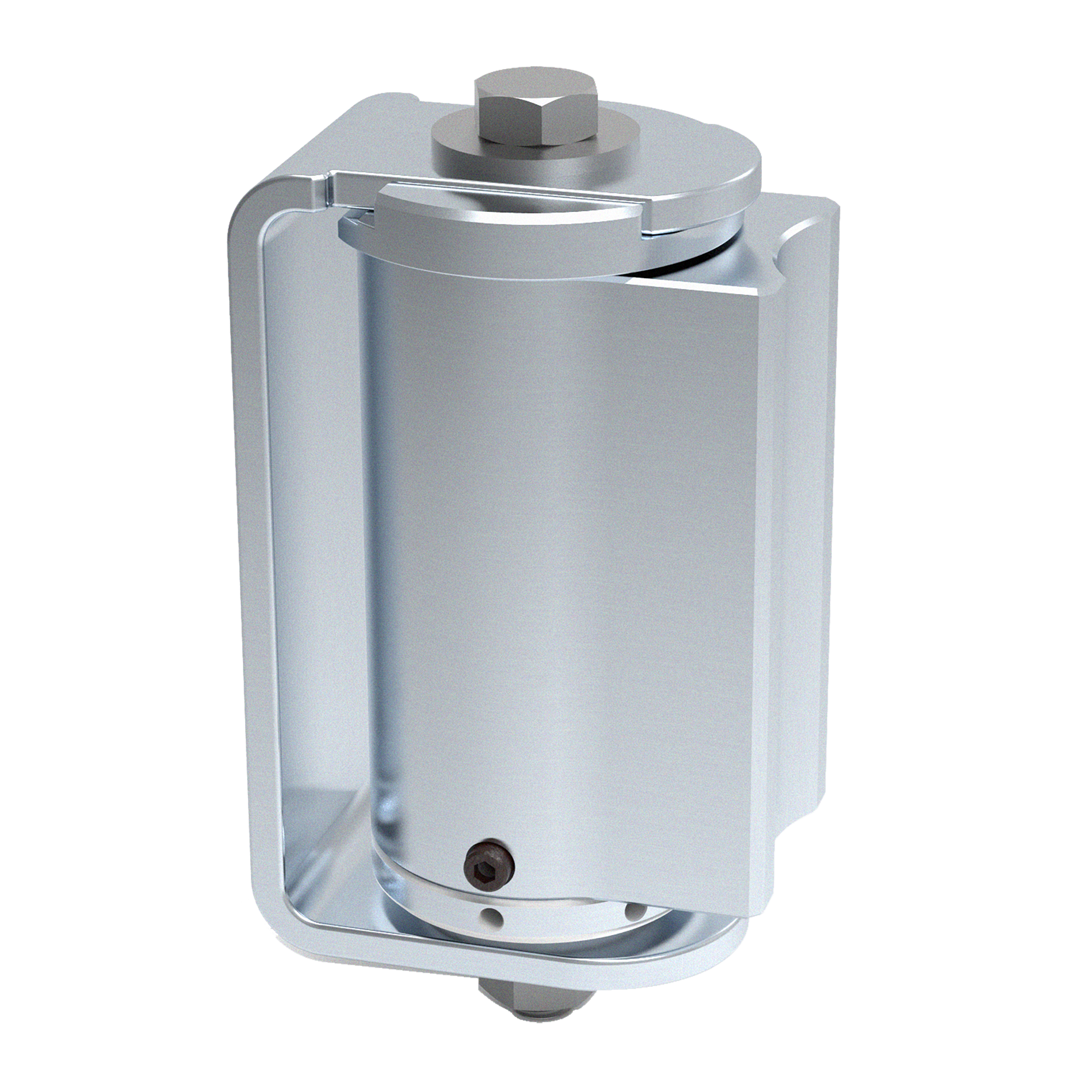 D&D CI3825 Self-Closing BadAss Closer, Finish-Zinc