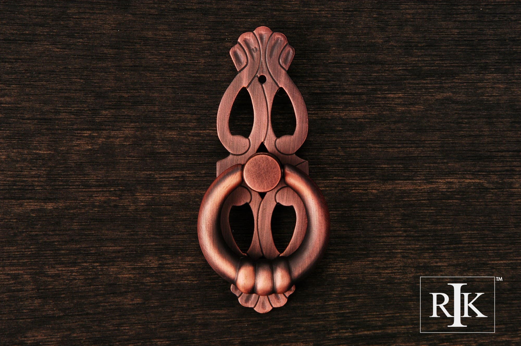 RKI CF 598 1" Ring with Ornate Plate