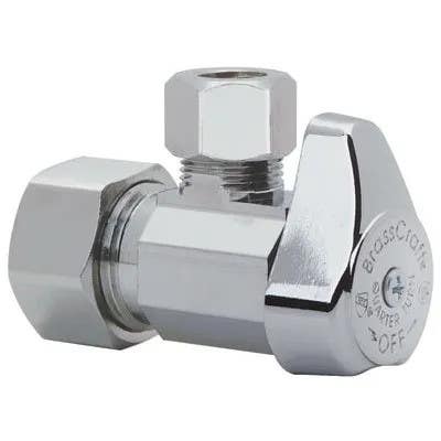 Brass Craft G2CR19X Angle Valve, 5/8-In. OD Compression x 3/8-In. OD Compression