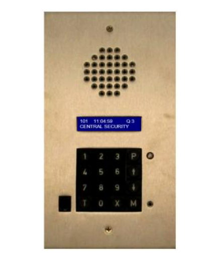 Alpha Communication AA915 Flush Master Station- ST. Steel