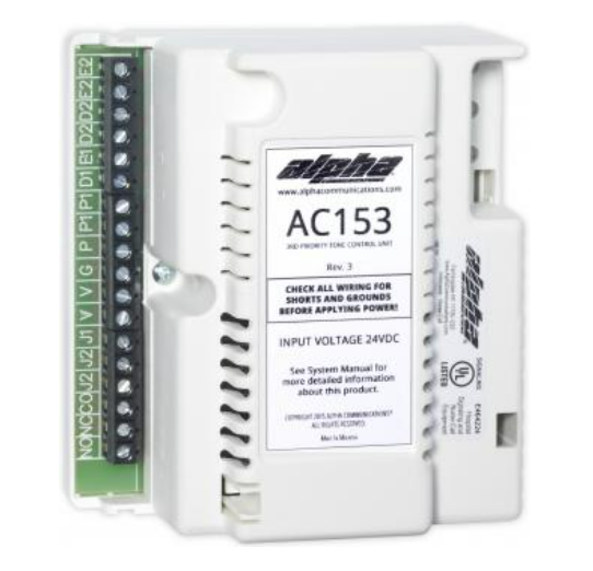 Alpha Communication AC153 3rd Priority Annunciator Control Unit