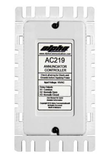 Alpha Communication AC219 Annunciator Control Unit for AlphaEcall and CM800/DS100