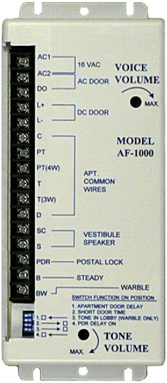 Alpha Communication AF-1000 Apartment Intercom System Amplifier