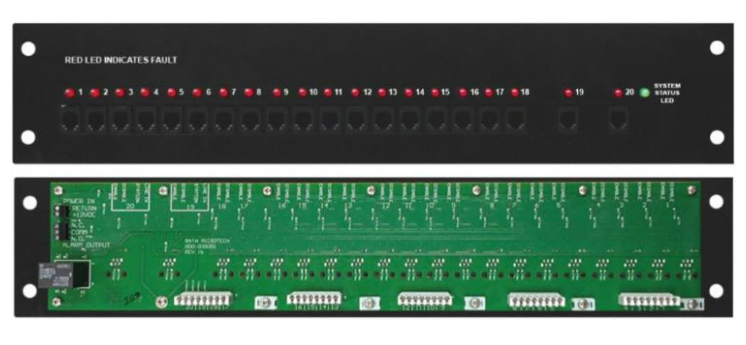 Alpha Communication AR24 System Supervisor w/Wall mount swing-out bracket