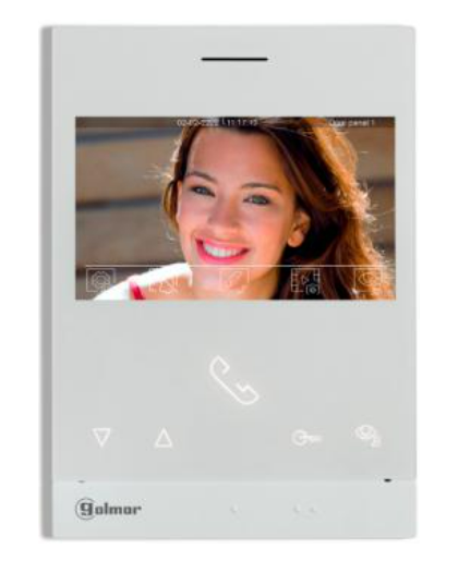 Alpha Communication ART4LITE/G2 Color Hands-Free 4.3" Video-Intercom Monitor