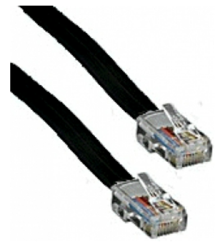 Alpha Communication BF640A 6' Straight Cord 8 Pin, Black