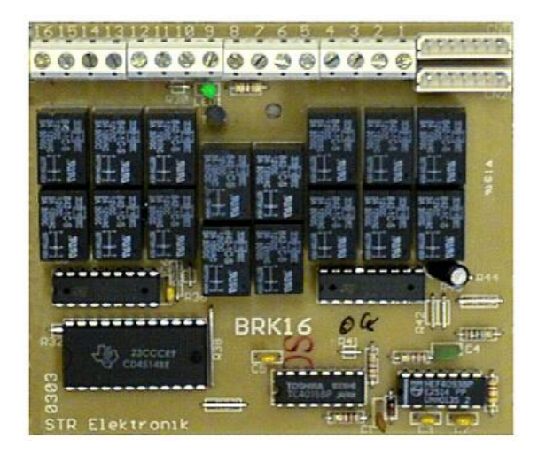 Alpha Communication BRK16 16-Station Relay Card For digital-dial system
