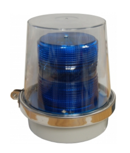 Alpha Communication BSTAR-M Blue Strobe Light with Marker LTS