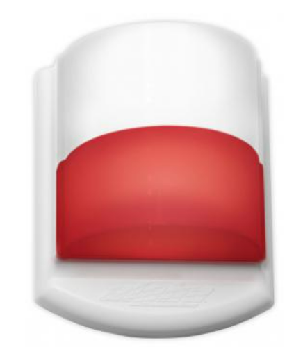 Alpha Communication CDL101RLED LED Corridor Dome Light, RED