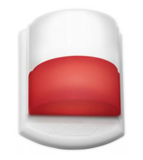 Alpha Communication CDL102LED 2 LED Corridor Light ,White/Red