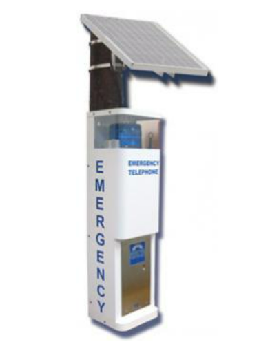 Alpha Communication CSL85 85W Solar Emergency Call Station- Landline