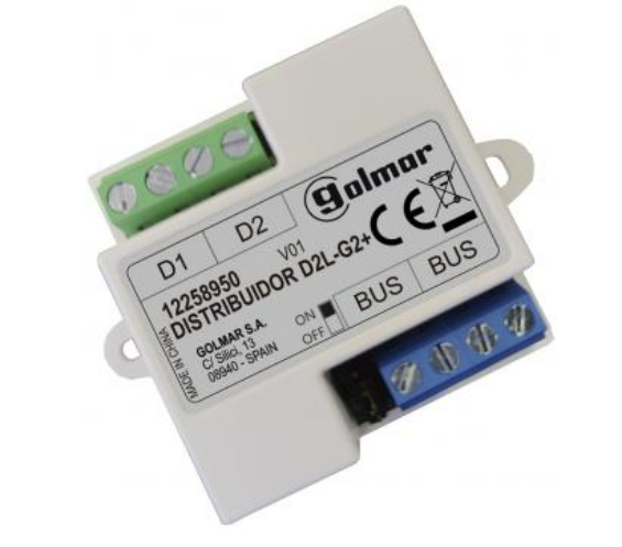 Alpha Communication D2L-G2 2-Way Floor Splitter  for G2+ System