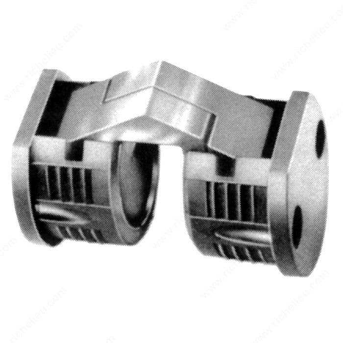 Richelieu 200030 Concealed plastic hinge with metal arm for 5/8 in doors