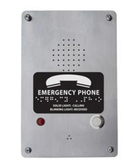 Alpha Communication ECBELEVS Emergency Call Box For Elevator- Surface  mount