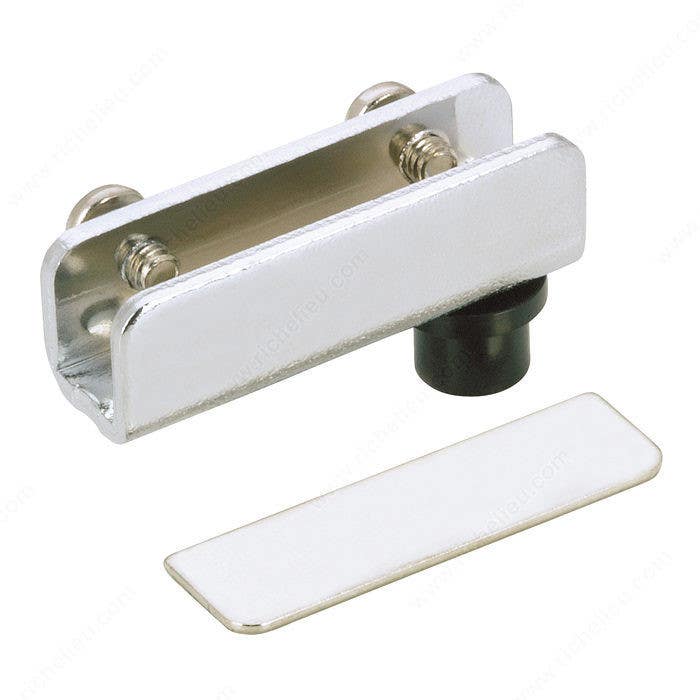 Richelieu 576FBR Pivot Hinge for Glass Door Recessed Within Furniture or Cabinet
