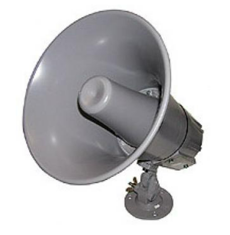 Alpha Communication HS-8T 32 Watt Paging/Talkback Horn (Aluminum)