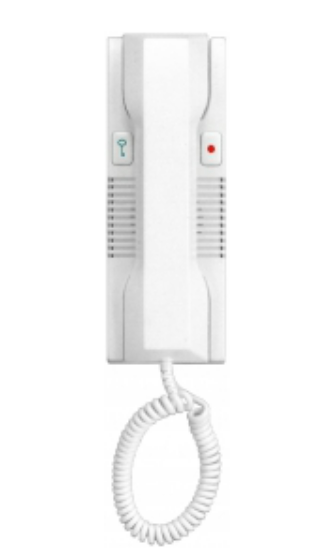 Alpha Communication HT2003/2WH 5 Wire Wall Handset- White