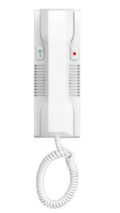 Alpha Communication HT2009/2WH 2 Wire Wall Handset- White